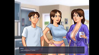 Hot summer adventures: cartoon sex in Summertime Saga