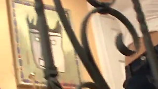 Lexi Bloom is a teen babysitter who sucks and fucks cock