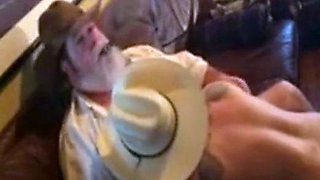 Cowboy Dad Blows Bear