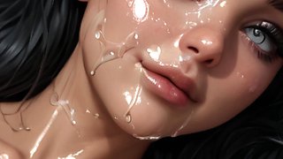 Ai Anime Girl Hardcore Gangbang Cum Shower