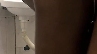 Bathroom Doggy Fuck with My Next Door Fuck Mate
