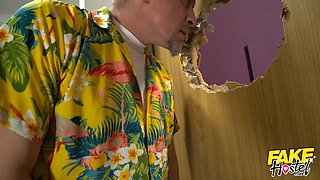 Watch as Nataly Gold & Steve Q get their assholes drilled by a machine while being creampied by a hot MILF