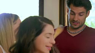 Joseline Kelly's Kitchen Threesome Ignites Wild Messy Lust