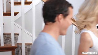 Chloe Cherry's Wild Bedroom Threesome with MILF Heat
