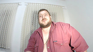 Hairy BBW gets fucked on the bed