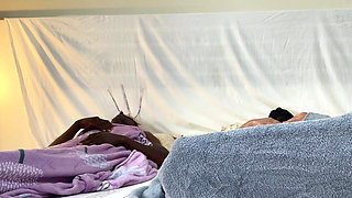 Horny Wife Double Penetrated by BBC and Husband Part 1