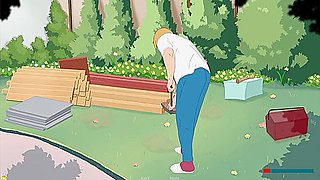 Car Toon In The Secret Of The House #52: Naughty Old Woman Has Anal Sex