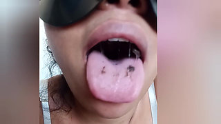 Stepdaughter Extreme Deepthroat Breakfast (03/27/21) with Milk and Cake
