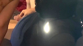Secretary Fucked in Pantyhose and Buttered on Feet