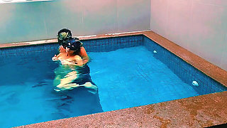 I TORE UP THIS HOT PUSSY IN THE POOL