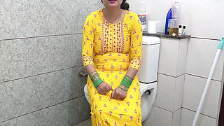 Indian Hot Step Mother Fucked Step Son Dirty in Washroom in Hindi Audio