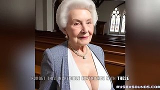 Mature Granny's Double Delight: Two Massive Black Cocks After Church in Erotic Audio Story