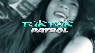 Three Way Sex Soaks Horny Thai Babe In Cum At Tuktuk Patrol