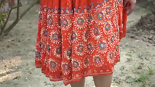 Natural Big Boobs Indian Bengali College Girl