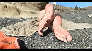 Feet on the Beach