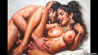 Aunty wants her pussy licked and banged by her son's friend