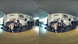 Foxy Gets Naked While Buying a Motorcycle