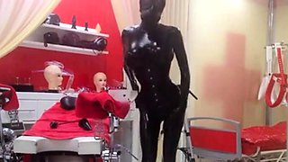 Kylie's Latex Webcam Show: BDSM Fun in the Studio