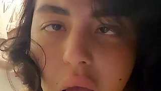 Ahageo Masturbates in the Bathroom