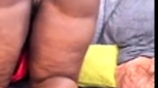 Masturbating amateur cums after solo fun