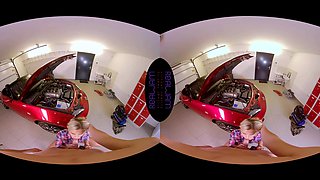 Red Car Passion - Teen Pov - Realjamvr - Sexlikereal