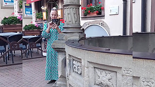 Amateur Blonde Mature Wife Enjoys Sex After Walk