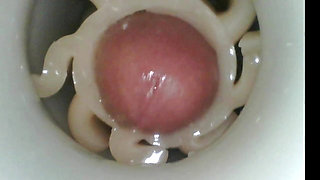 Internal fleshlight cum