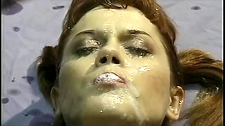 Posh Bimbo Bukkake Mind-blowing Adult Clip