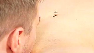 Lustful Male Pussy Eating His Wife's and She Cums.