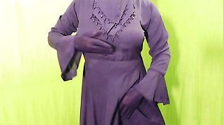 Indian beautiful hijabi muslim couple thirsty for fuck