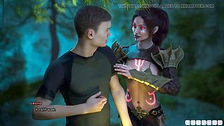 3D animated hentai office secretary gets down and dirty in wild scenes