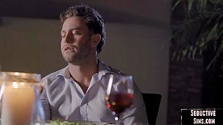 Cockhungry babe pussyfucked by BBC lover