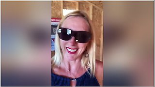 Horny Milf Makes Home Depot She-shed Her Bitch!!!