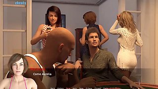 Gamer milf Loveskysan69 shares her lustful tale featuring big boobs in an animated adventure