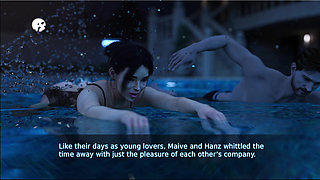 Fate and Life the Mystery of Vaulinhorn 13 Maive and Her Husband Had Amazing Sex at the Pool Anyone Could See Them