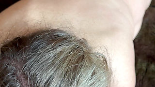 Wife gets wet watching her man stroke his hard dick, what happens next ?