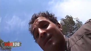 Jorge Fernandez And Monica Ledesma - Young Spanish Redhead Outdoor Fucking - Remastered 11 Min