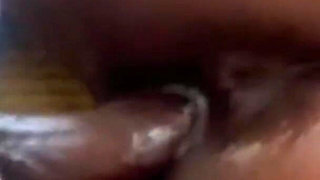 Sexy Ebony Teen Gets Her Hot Body & Big Booty Oiled up & Fucked Hard