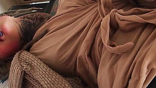 Tattooed Girl Gets Fuck in Public Anal - Orgasm and Squirt