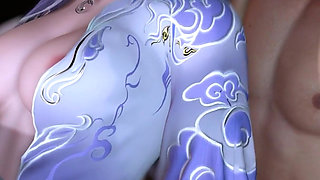 3D Cute Skinny Asian Slut Naked Her Shaved Pussy Got Fucked so Hard