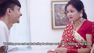 Stunning Indian BBW mom impassioned porn scene