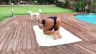 Glute Workout in the Garde