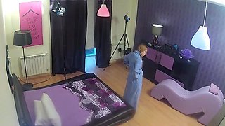 Blonde lesbo babe Karlie Montana is pussy licking Niki Young