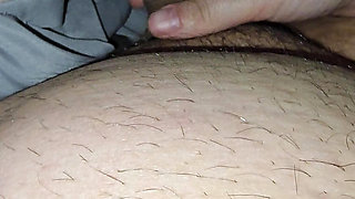 Step mom hand slip into step son dick without shame in bed
