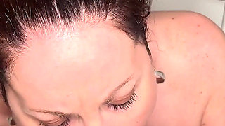 French MILF Ellie Bymer Fucks in the Shower