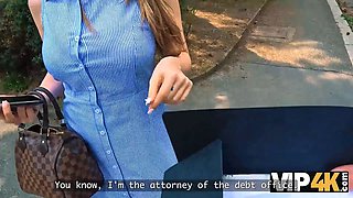 Vip4k. her debts are past due, but her cunny isn't