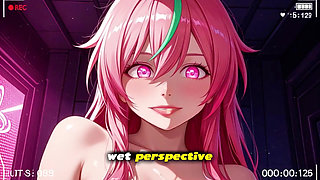 Mega-fucker Awakens: Future Slut Kira Gags on 30cm Virgin Cock in Ai Anime Hentai
