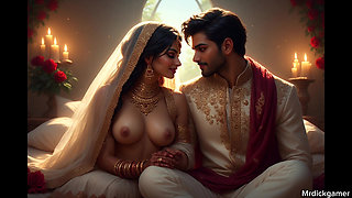 Foursome lucky indian college boy fucks three hot milf in hotel room
