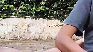 Stepmom Her Public Pool Her Trapped Puts Two Hands in Her Fisting Ass