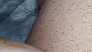 Step mom hand slip under step son underwear making him hard